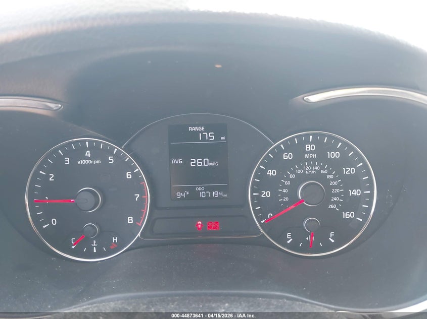 2017 Kia Forte Lx VIN: 3KPFK4A78HE048324 Lot: 44873641