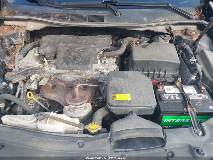 2012 Toyota Camry Le VIN: 4T4BF1FK9CR186321 Lot: 44873642