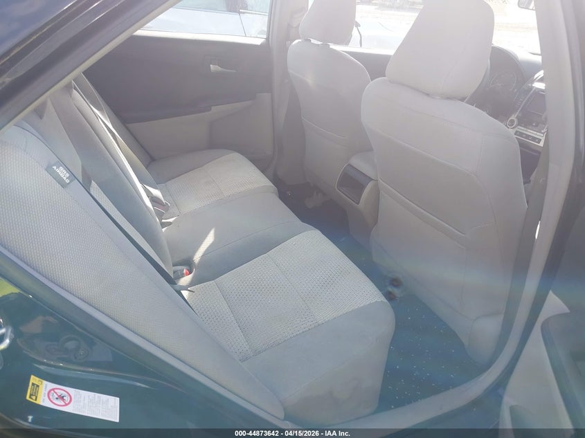 2012 Toyota Camry Le VIN: 4T4BF1FK9CR186321 Lot: 44873642