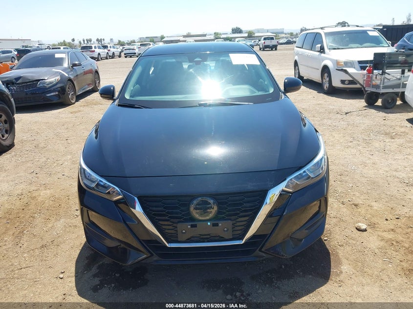 2021 Nissan Sentra S Xtronic Cvt VIN: 3N1AB8BV1MY313563 Lot: 44873681