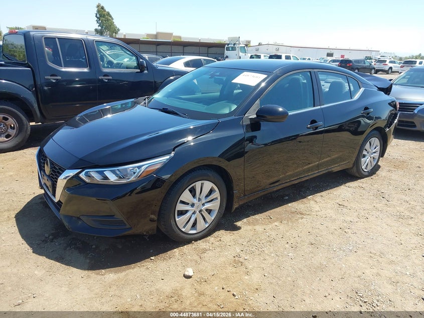 2021 Nissan Sentra S Xtronic Cvt 3N1AB8BV1MY313563 photo 1