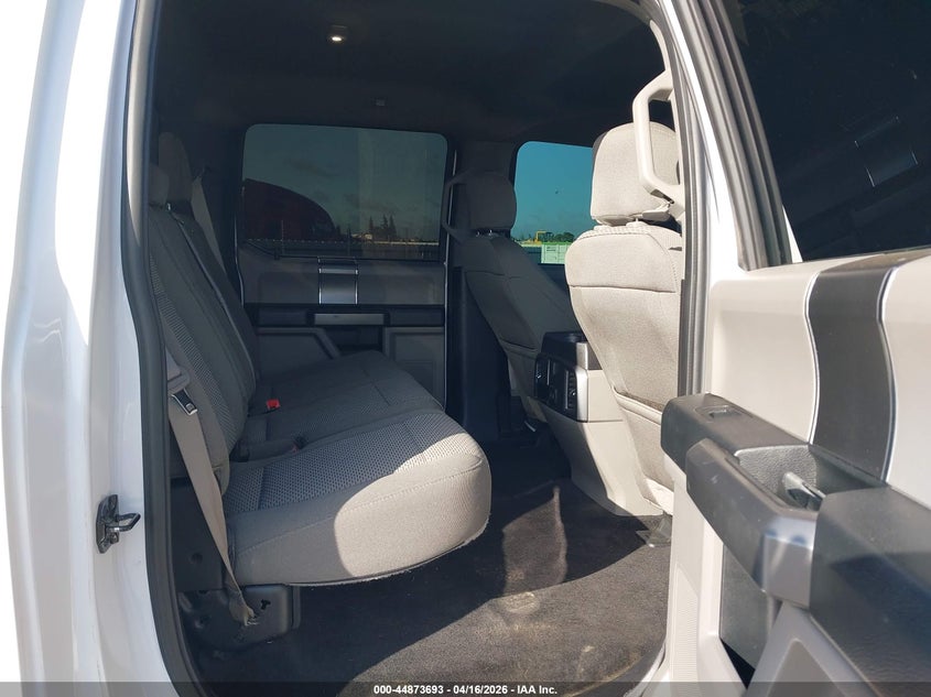 2018 Ford F-150 5.0 Xlt White Lot 111044873693 Vin 1FTEW1E59JKD38677