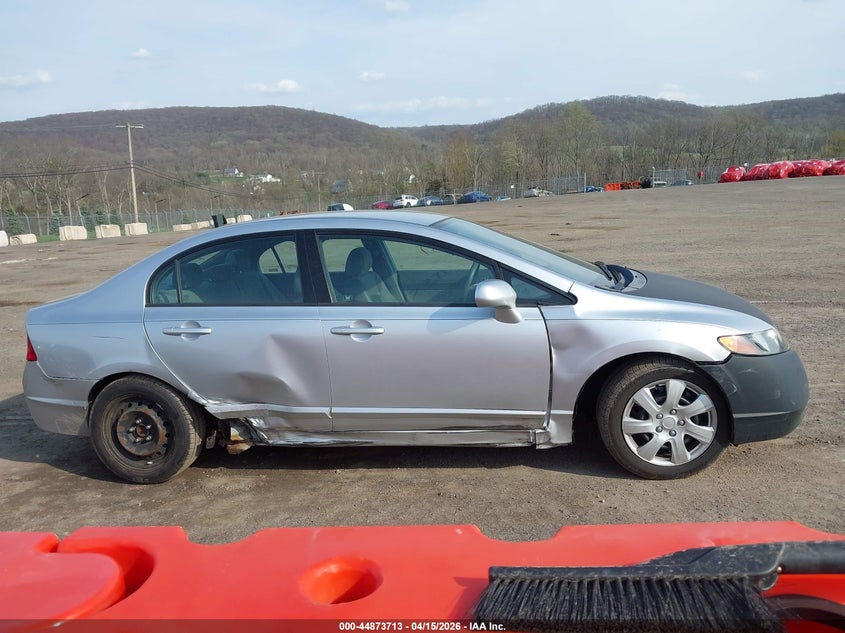 2008 Honda Civic Lx VIN: 2HGFA165X8H337896 Lot: 44873713