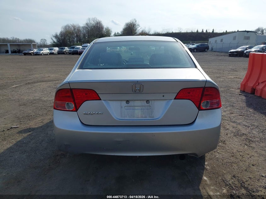 2008 Honda Civic Lx VIN: 2HGFA165X8H337896 Lot: 44873713