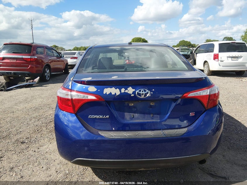 2014 Toyota Corolla S Plus VIN: 5YFBURHEXEP049527 Lot: 44873748