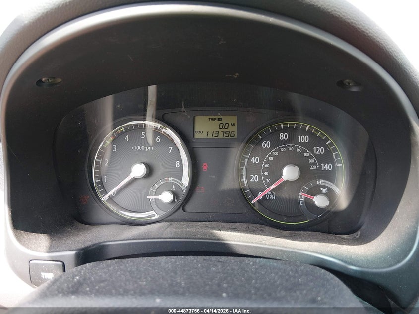 2008 Kia Rio Lx VIN: KNADE123686381617 Lot: 44873756