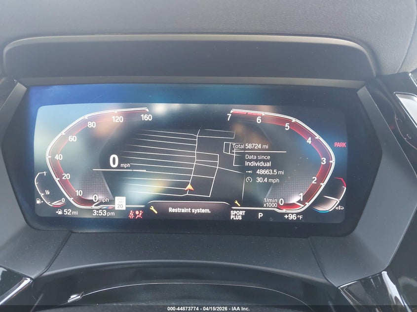 2020 BMW Z4 Sdrive30I VIN: WBAHF3C08LWW57075 Lot: 44873774