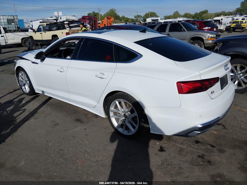 Vin: waufacf59ra016309, lot: 45371117, audi a5 sportback premium plus 45 tfsi quattro s tronic 20243