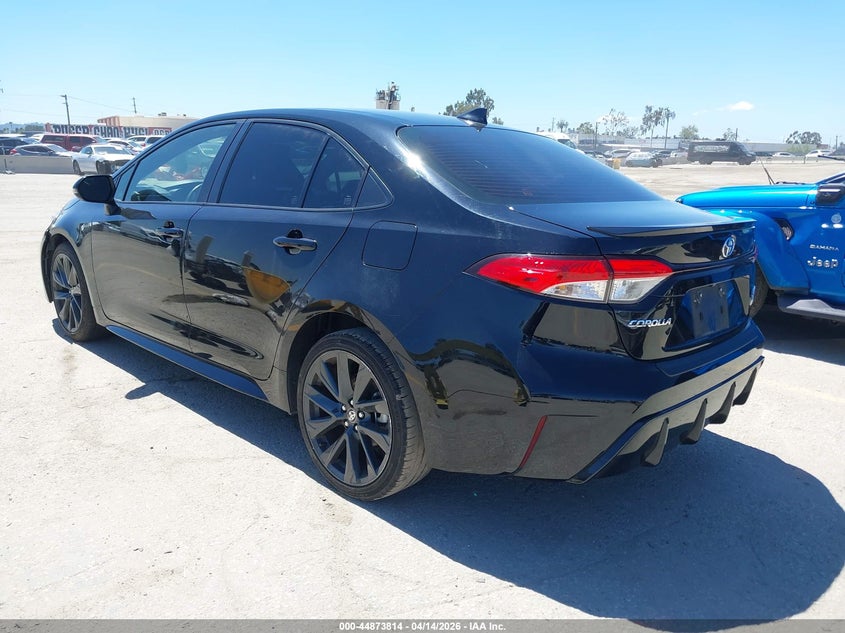 2024 Toyota Corolla 1.8 Hybrid Se black Lot 111044873814 Vin JTDBCMFE9RJ032172