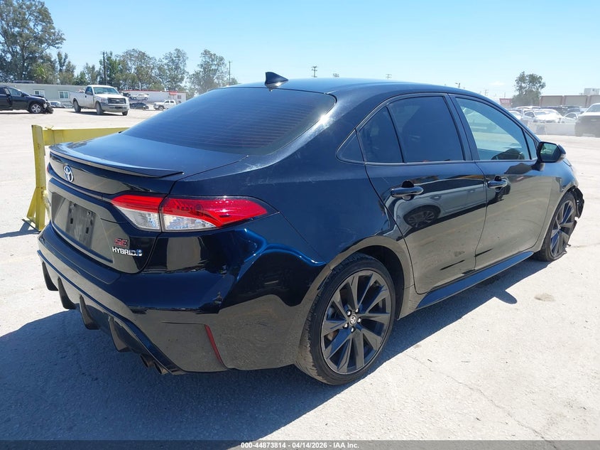 2024 Toyota Corolla 1.8 Hybrid Se black Lot 111044873814 Vin JTDBCMFE9RJ032172