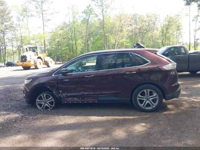 2017 Ford Edge Titanium VIN: 2FMPK4K99HBB66471 Lot: 44873818