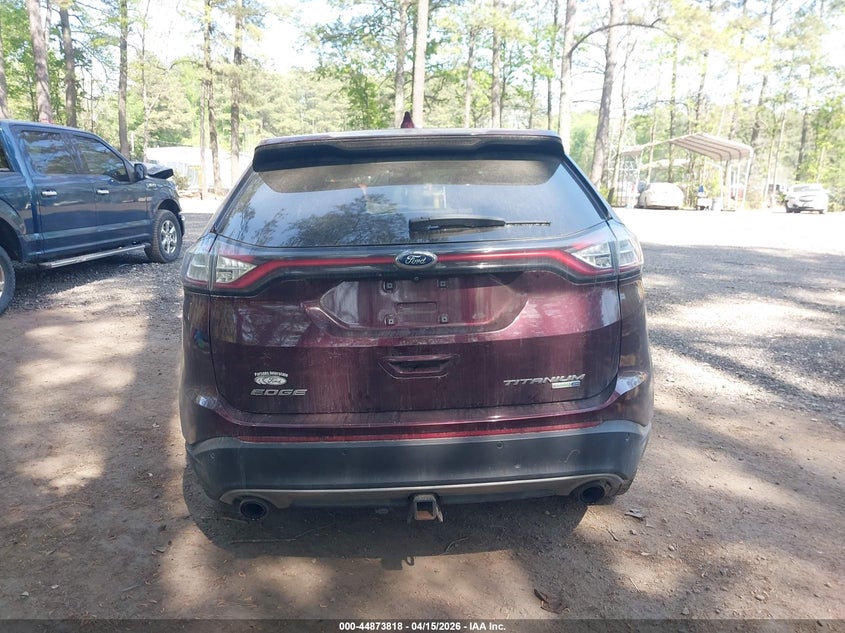 2017 Ford Edge Titanium VIN: 2FMPK4K99HBB66471 Lot: 44873818