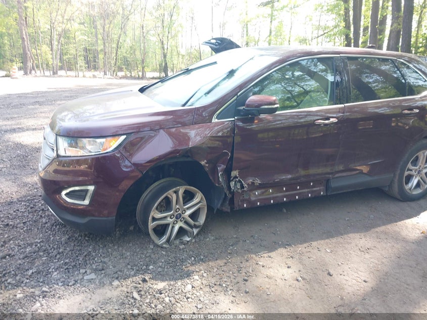 2017 Ford Edge Titanium VIN: 2FMPK4K99HBB66471 Lot: 44873818