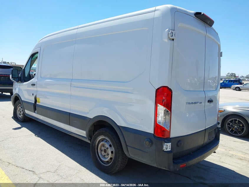 2019 Ford 3.7 Transit-150 white Lot 111044873823 Vin 1FTYE2CM1KKB49183