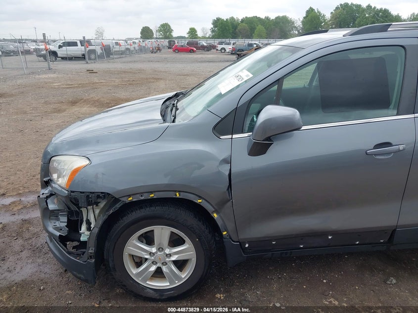 2015 Chevrolet Trax Lt VIN: KL7CJLSB2FB194406 Lot: 44873829