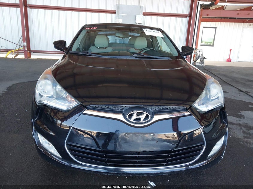 2012 Hyundai Veloster Base W/Gray VIN: KMHTC6AD6CU056560 Lot: 44873837