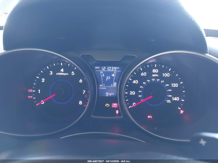 2012 Hyundai Veloster Base W/Gray VIN: KMHTC6AD6CU056560 Lot: 44873837