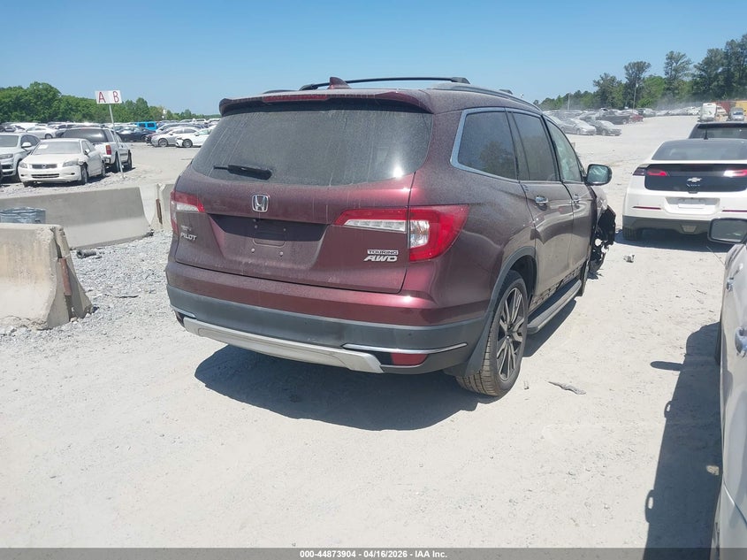Vin: 5fnyf6h96kb069156, lot: 45371235, honda pilot touring 20194