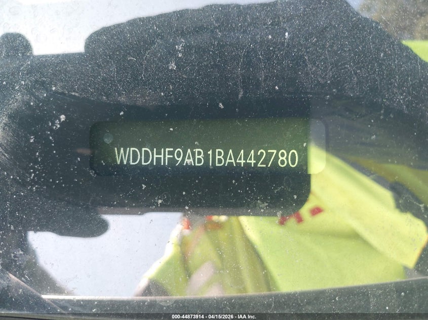 2011 Mercedes-Benz E 550 4Matic VIN: WDDHF9AB1BA442780 Lot: 44873914