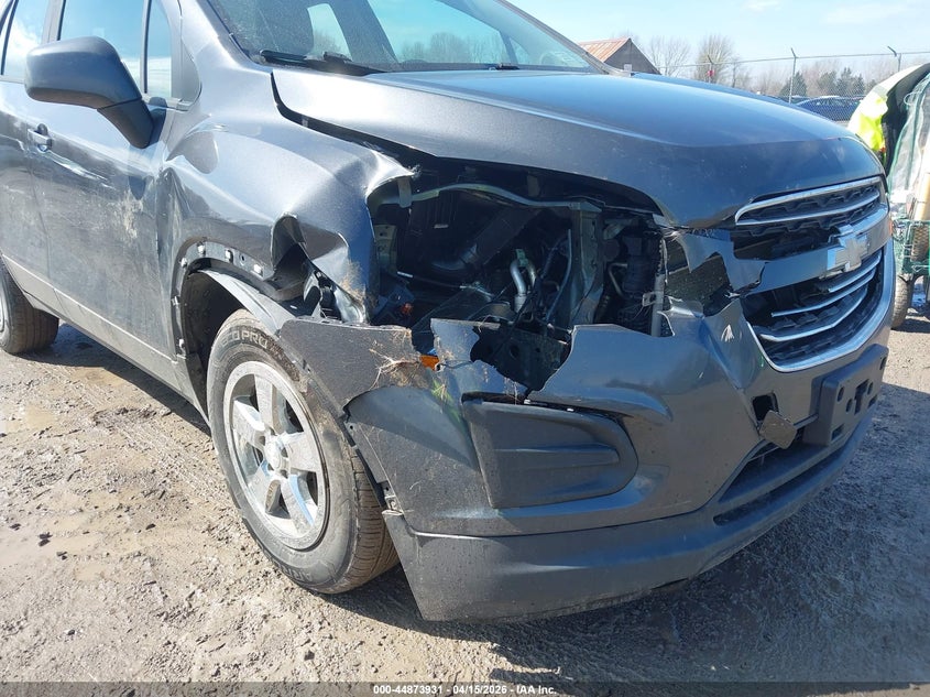 2016 Chevrolet Trax 1Ls VIN: 3GNCJNSB3GL272763 Lot: 44873931