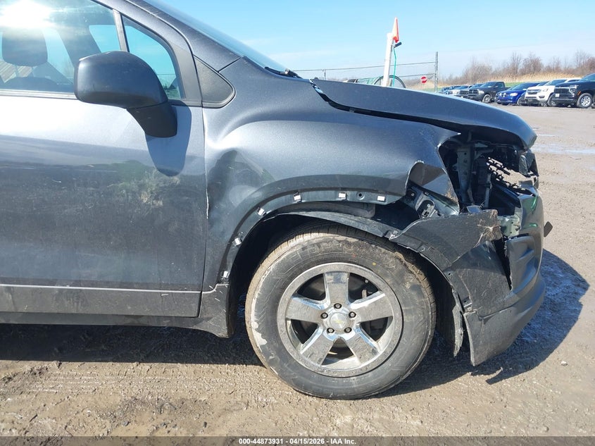 2016 Chevrolet Trax 1Ls VIN: 3GNCJNSB3GL272763 Lot: 44873931
