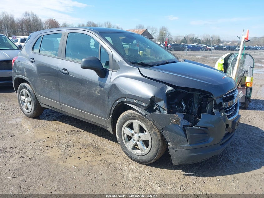 2016 Chevrolet Trax 1Ls VIN: 3GNCJNSB3GL272763 Lot: 44873931