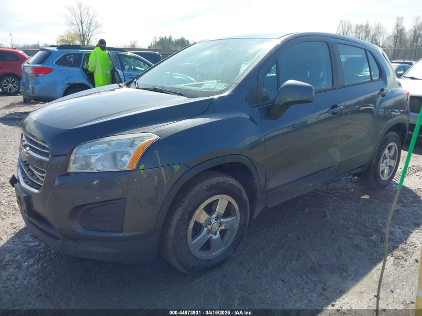 2016 Chevrolet Trax 1Ls VIN: 3GNCJNSB3GL272763 Lot: 44873931