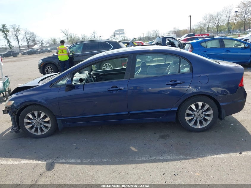 2009 Honda Civic Ex VIN: 19XFA16809E009800 Lot: 44873933