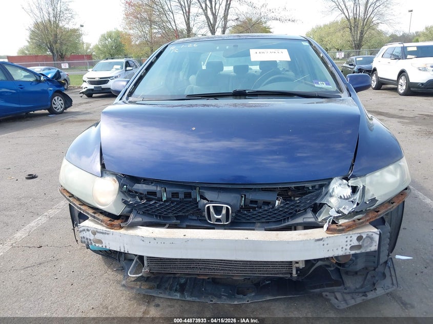 2009 Honda Civic Ex VIN: 19XFA16809E009800 Lot: 44873933