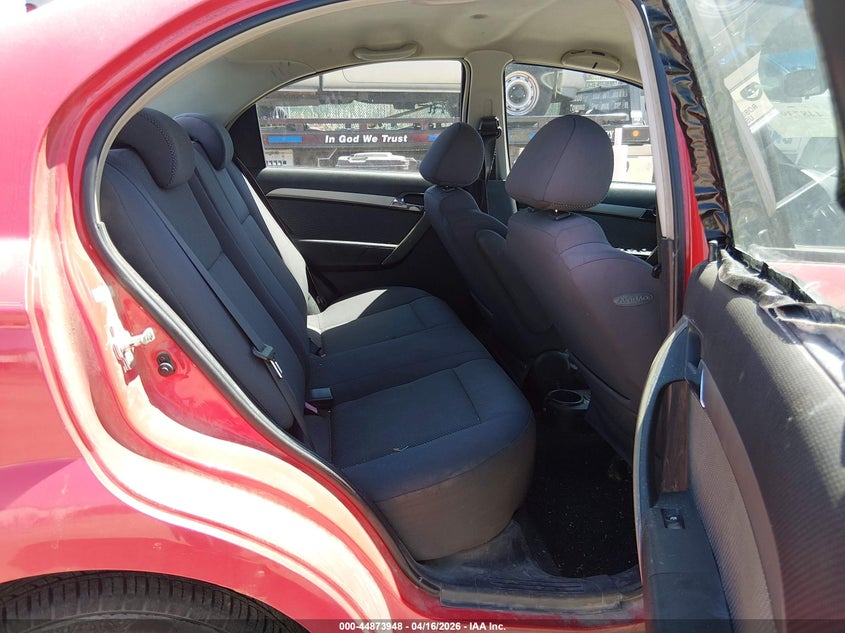 2008 Chevrolet Aveo Ls VIN: KL1TD56658B109698 Lot: 44873948