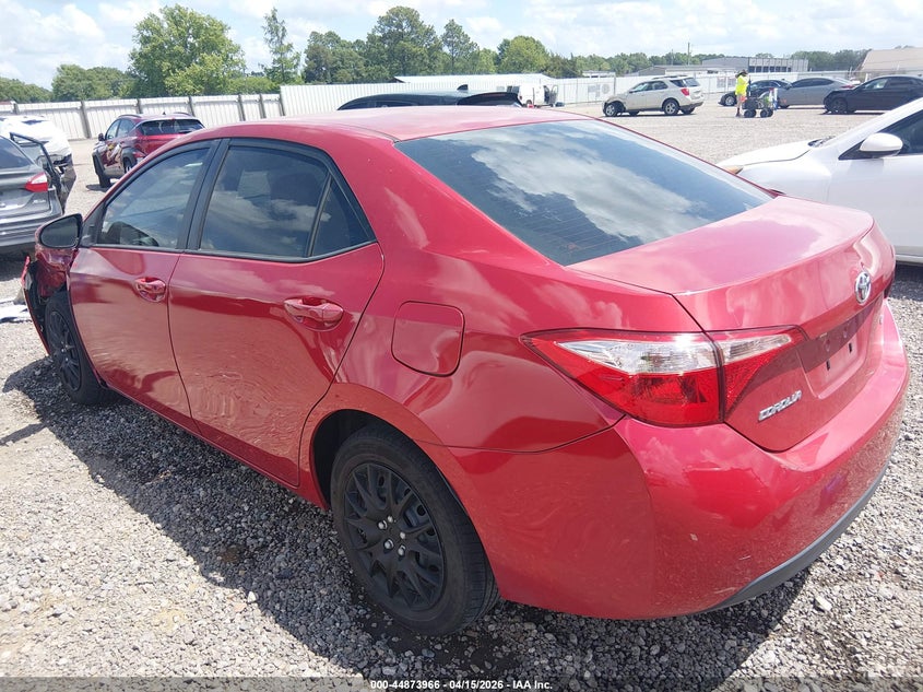 2017 Toyota Corolla 1.8 Red Lot 111044873966 Vin 5YFBURHE2HP634249