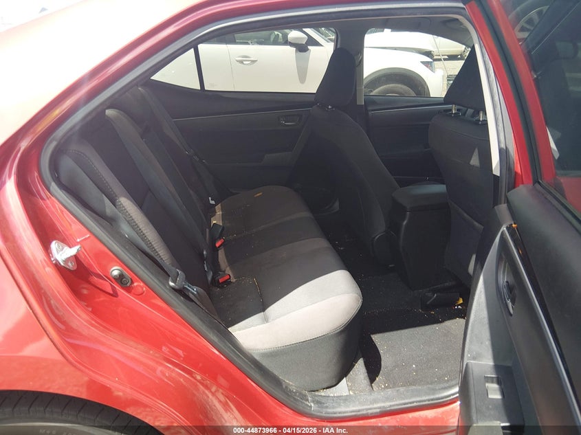 2017 Toyota Corolla 1.8 Red Lot 111044873966 Vin 5YFBURHE2HP634249