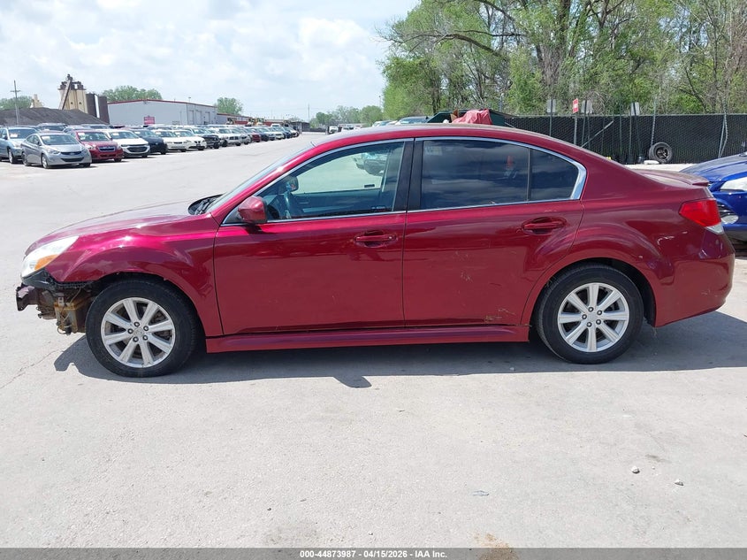 2012 Subaru Legacy 2.5I Premium VIN: 4S3BMCC64C3002206 Lot: 44873987