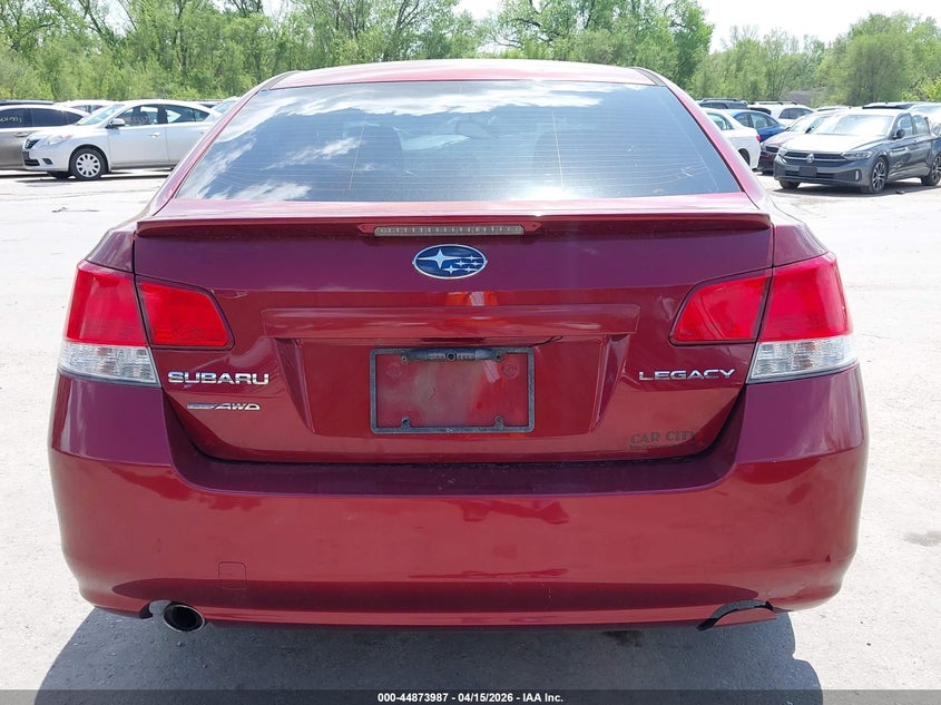 2012 Subaru Legacy 2.5I Premium VIN: 4S3BMCC64C3002206 Lot: 44873987
