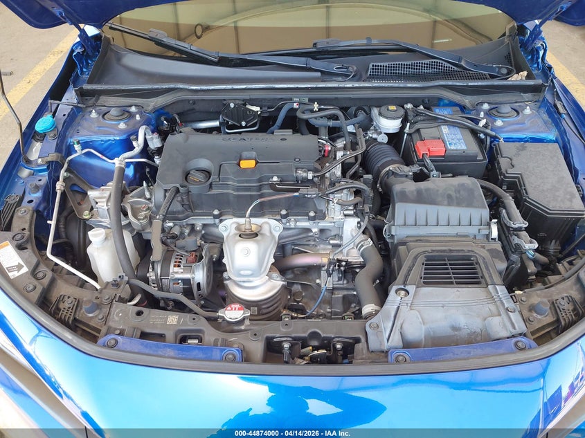 2023 Honda Civic 2.0 Lx Blue Lot 111044874000 Vin 2HGFE2F26PH565330