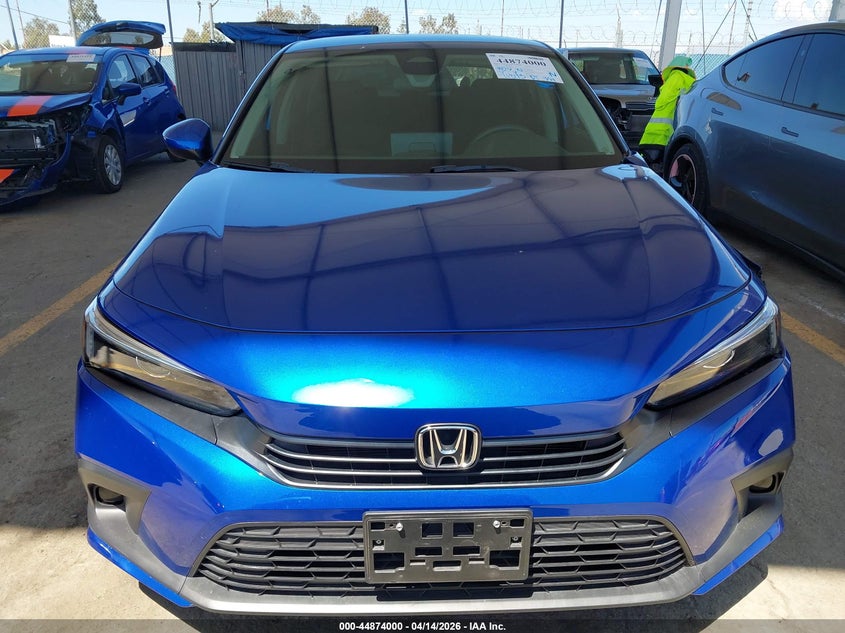 2023 Honda Civic 2.0 Lx Blue Lot 111044874000 Vin 2HGFE2F26PH565330