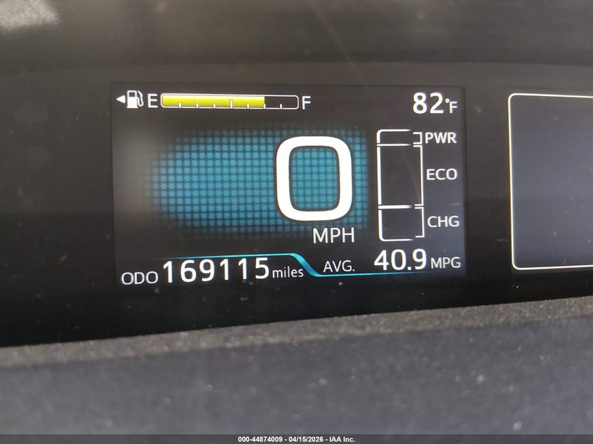 2017 Toyota Prius Two VIN: JTDKBRFU0H3031986 Lot: 44874009