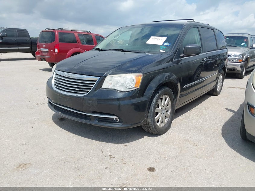 Vin: 2c4rc1bgxfr545118, lot: 45371363, chrysler town & country touring 20152