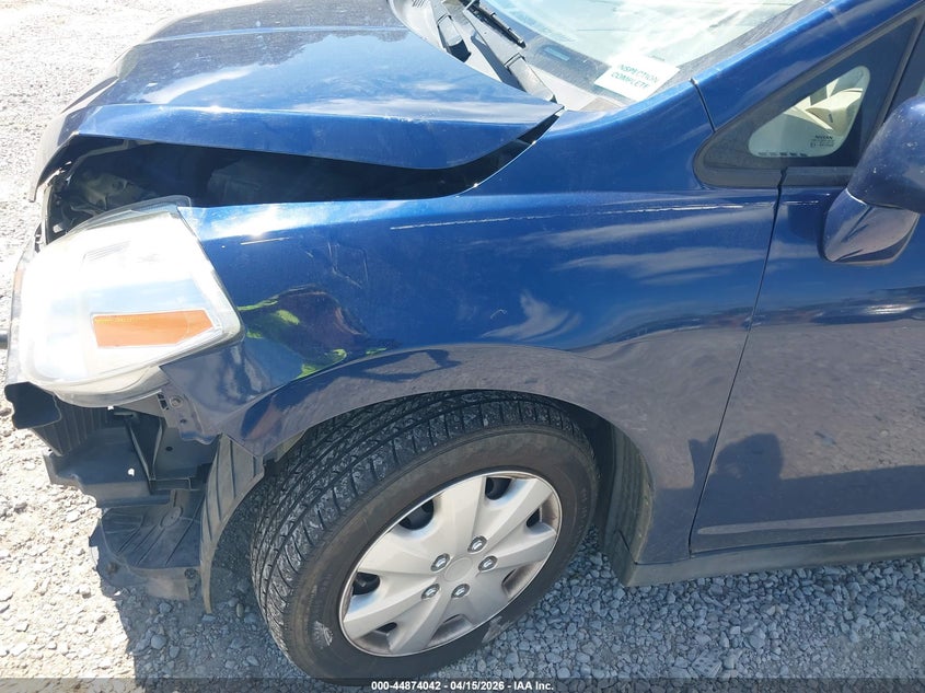 2010 Nissan Versa 1.8S VIN: 3N1BC1AP5AL458528 Lot: 44874042