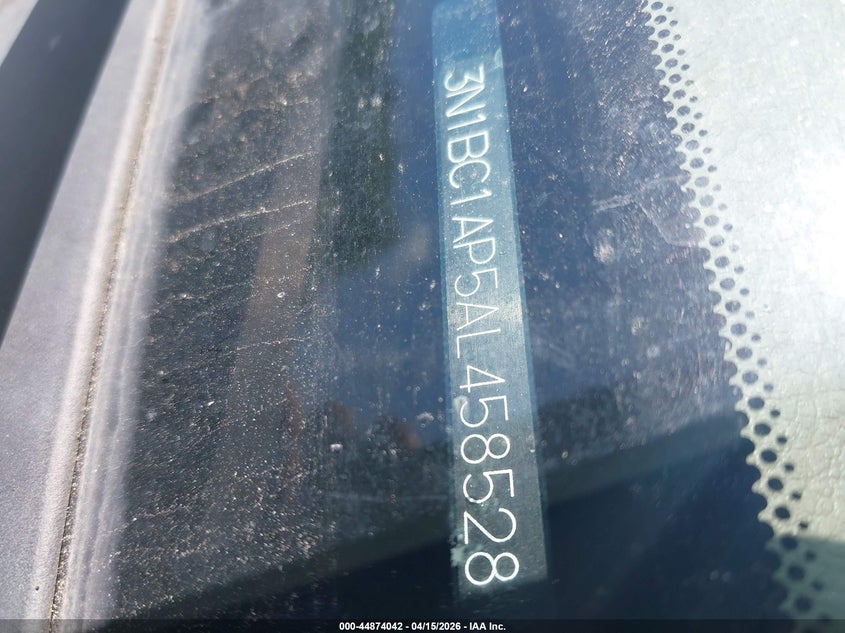 2010 Nissan Versa 1.8S VIN: 3N1BC1AP5AL458528 Lot: 44874042