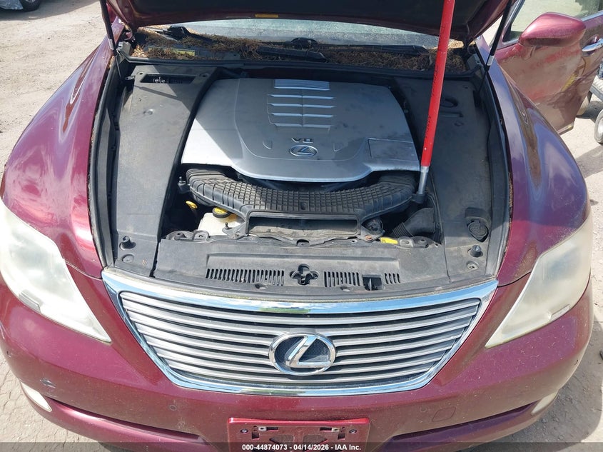 2007 Lexus Ls 460 VIN: JTHBL46F575041884 Lot: 44874073