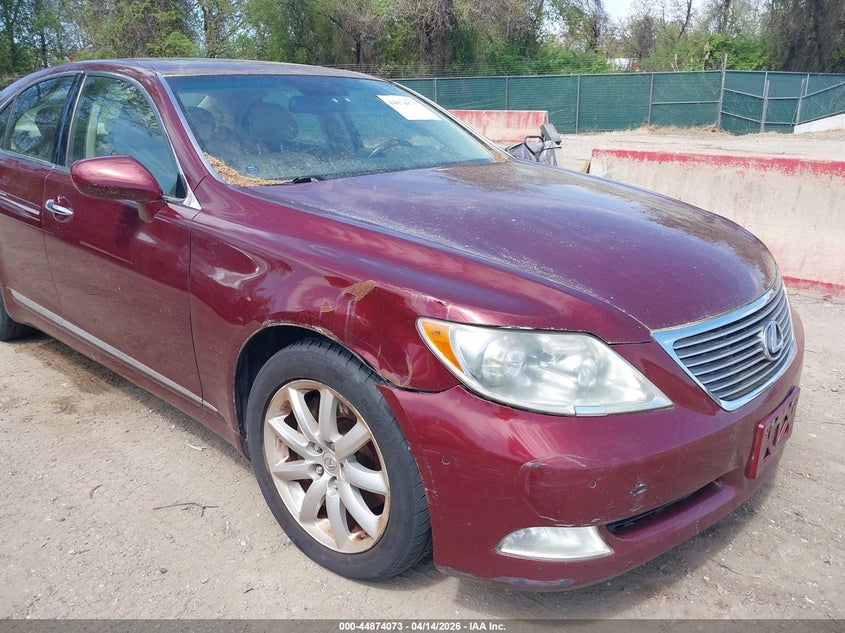 2007 Lexus Ls 460 VIN: JTHBL46F575041884 Lot: 44874073