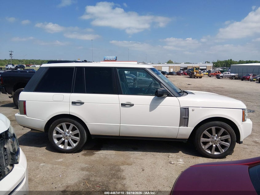 2008 Land Rover Range Rover Supercharged VIN: SALMF134X8A287267 Lot: 44874110