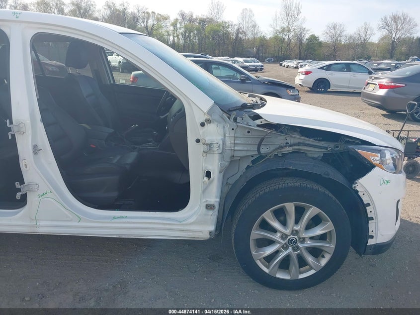 JM3KE4DY9E0318778 2014 Mazda Cx-5 2.5 Cx-5 Grand Touring white