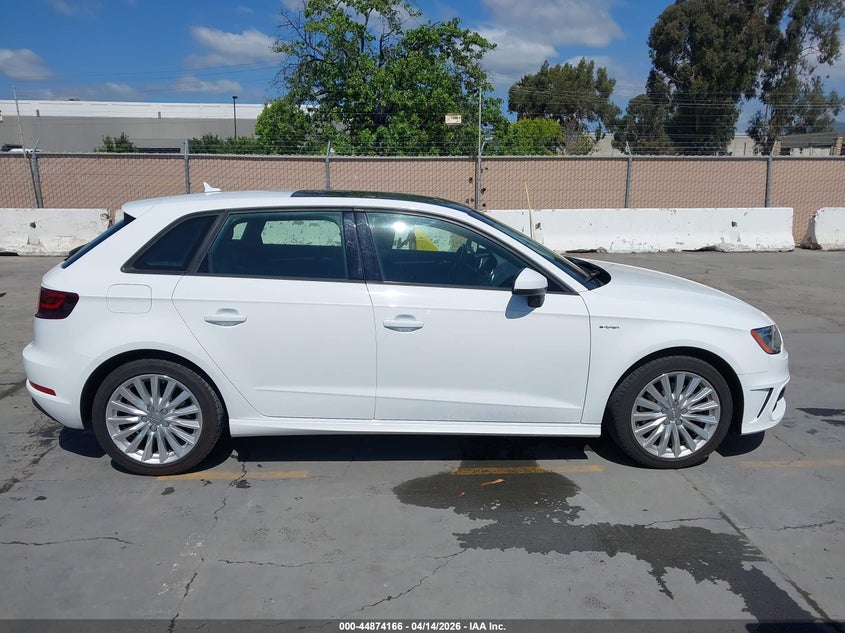 2016 Audi A3 E-Tron 1.4T Premium VIN: WAUUPBFFXGA153068 Lot: 44874166