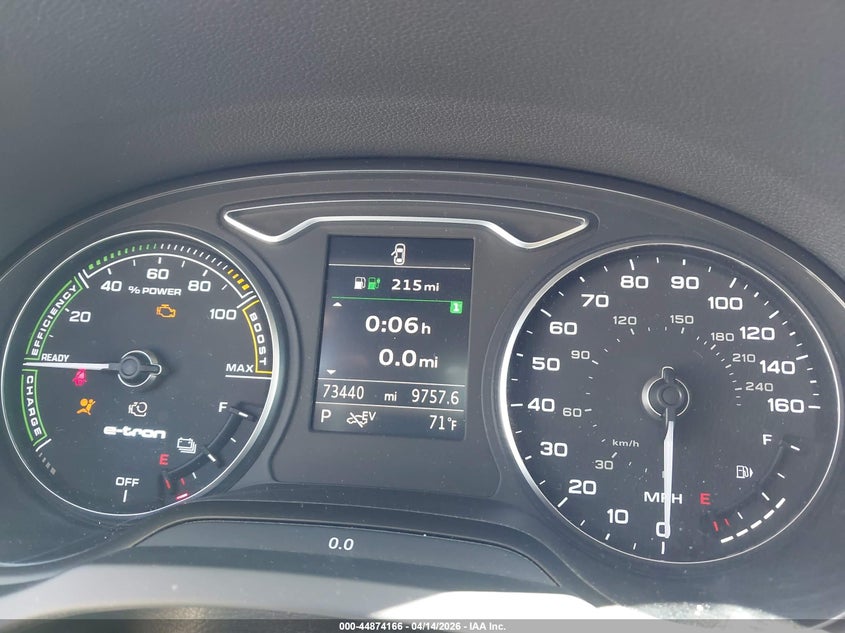 2016 Audi A3 E-Tron 1.4T Premium VIN: WAUUPBFFXGA153068 Lot: 44874166