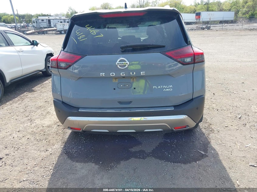 2021 Nissan Rogue Platinum Intelligent Awd VIN: JN8AT3DD4MW300917 Lot: 44874181