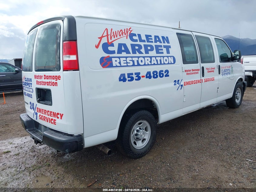 Vin: 1gczghfg8h1127414, lot: 45371517, chevrolet express 3500 work van 20174