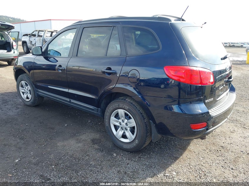 2009 HYUNDAI SANTA FE SPORT UTILITY VEHICLE 2.7L V-6 DOHC, VVT, 185HP