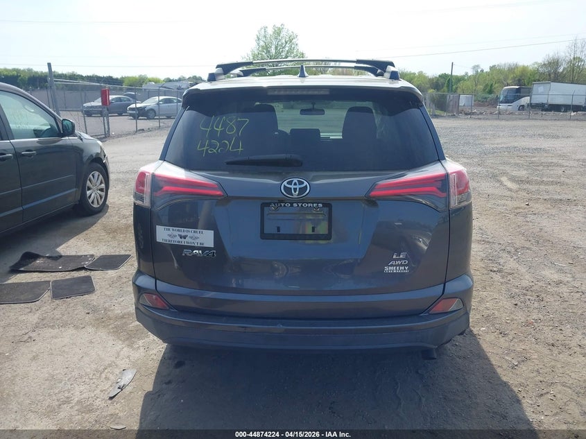 2016 Toyota Rav4 Le VIN: JTMBFREV0GD186691 Lot: 44874224
